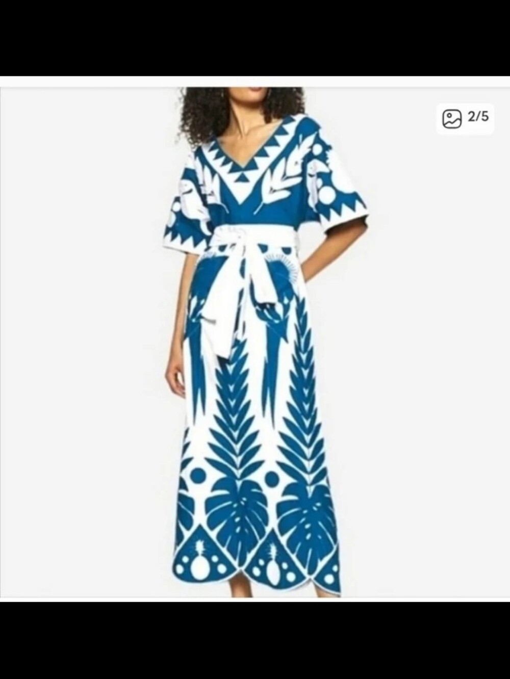 Farm Rio Embroidered Maxidress - Picture 2 of 4